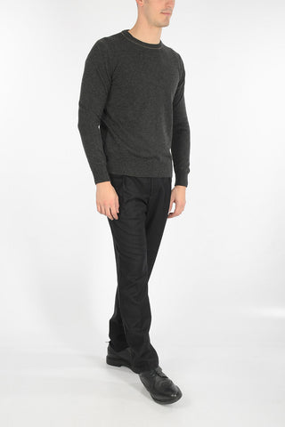 maglia girocollo in cashmere