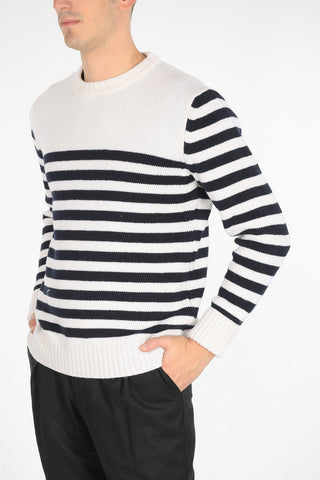 ARCHIVE striped crew-neck sweater
