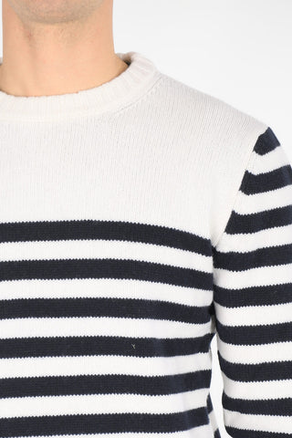 ARCHIVE striped crew-neck sweater