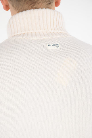 ARCHIVE virgin wool turtle-neck sweater