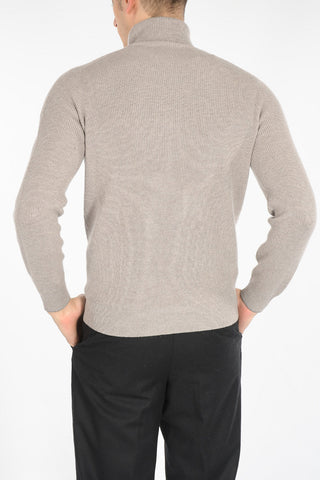 maglia a collo alto in cashmere