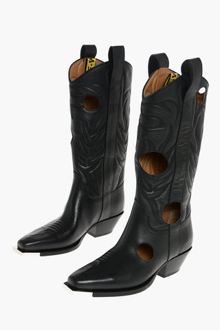METEOR Western Boots with Holes