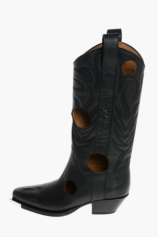 METEOR Western Boots with Holes