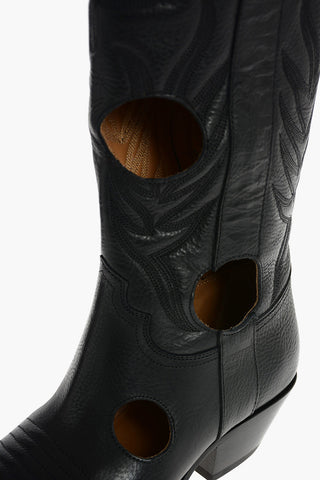 METEOR Western Boots with Holes