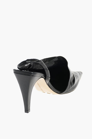 Décolleté Slingback a Punta con Motivo Intrecciato