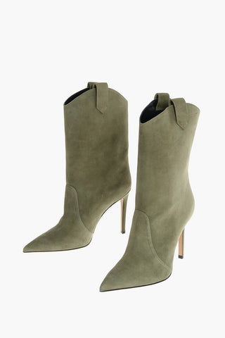 Stiletto Heel Suede WAYNE Western Booties