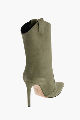 Stiletto Heel Suede WAYNE Western Booties