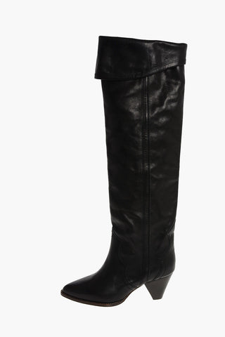 Over the Knee REMKO Western Boots with Cuffs