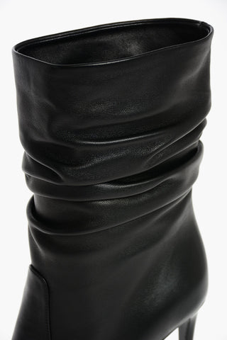 Curled CALIPSO Booties with Stiletto Heel