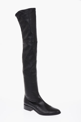 leather FABEA2 Over-the-knee boots