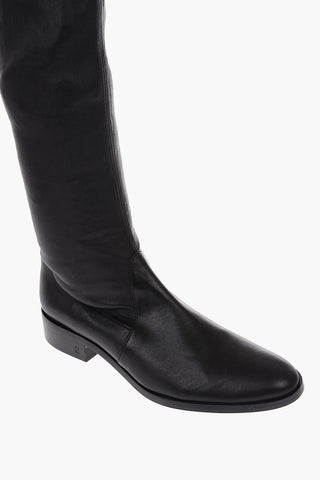 leather FABEA2 Over-the-knee boots