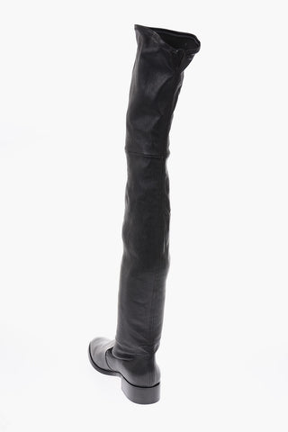 leather FABEA2 Over-the-knee boots