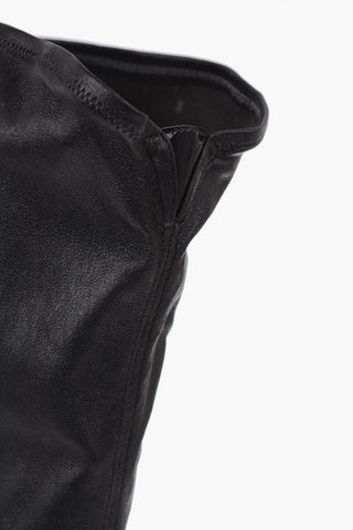 leather FABEA2 Over-the-knee boots