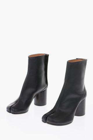 MM22 7.5cm leather TABI Ankle boots