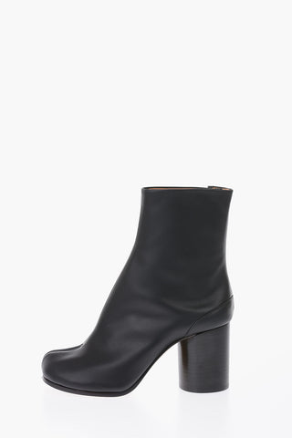 MM22 7.5cm leather TABI Ankle boots