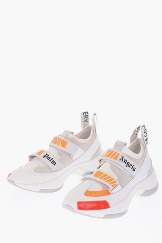 Leather RECOVERY Sneakers with Touch Strap Closure