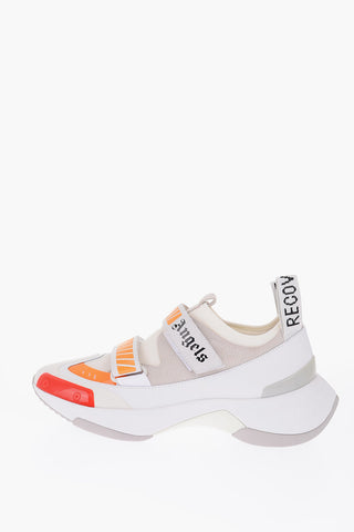 Leather RECOVERY Sneakers with Touch Strap Closure