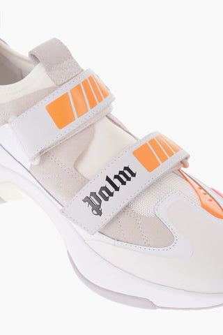 Leather RECOVERY Sneakers with Touch Strap Closure