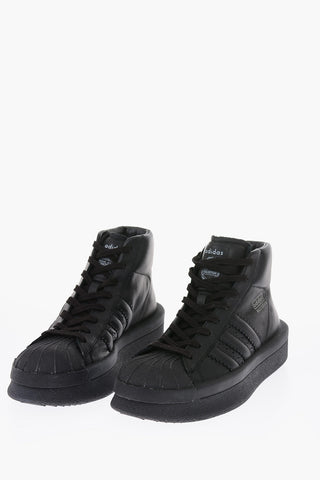 ADIDAS leather RO MASTODON PRO MODEL High-top Sneakers