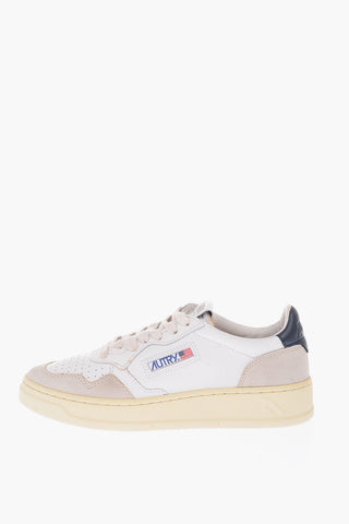 leather sneakers