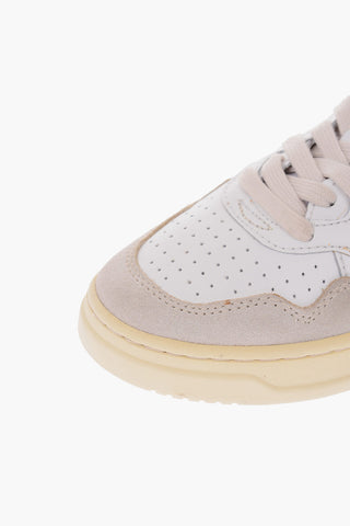 leather sneakers