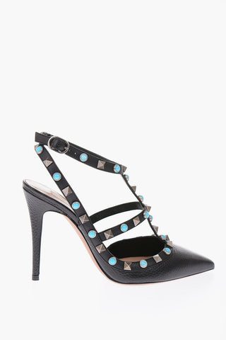 GARAVANI Décolleté in pelle con borchie 10.5cm