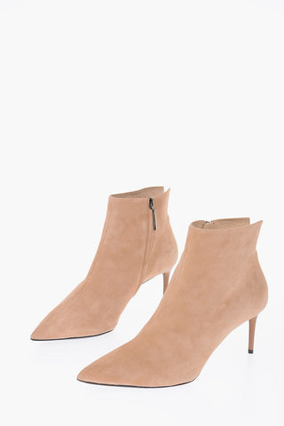 8cm suede leather ANDREAS Booties