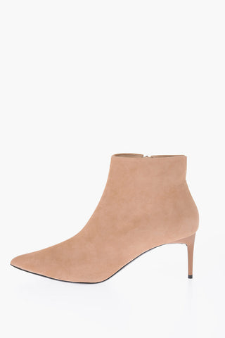 8cm suede leather ANDREAS Booties