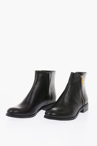 MICHAEL leather JAYCIE Ankle boots with side zip