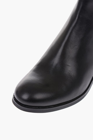 MICHAEL leather JAYCIE Ankle boots with side zip