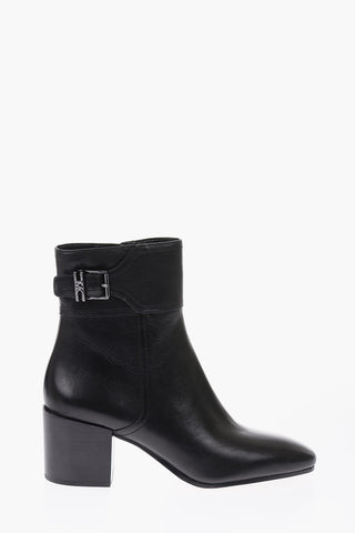 MICHAEL 7cm leather KENYA Ankle boots with side zip