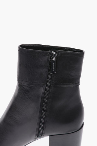 MICHAEL 7cm leather KENYA Ankle boots with side zip
