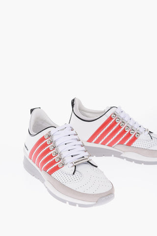leather sneakers