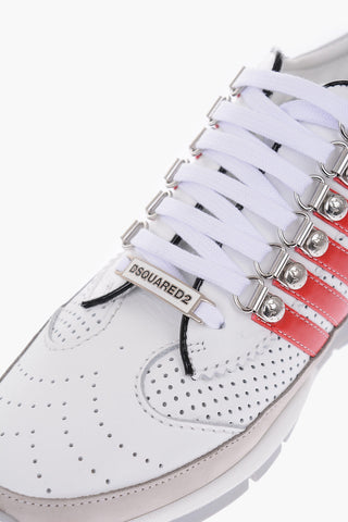 leather sneakers