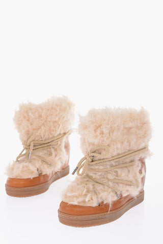 9cm Wedge GRIZZLY SNOW BO bootie