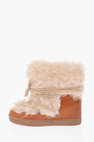 9cm Wedge GRIZZLY SNOW BO bootie