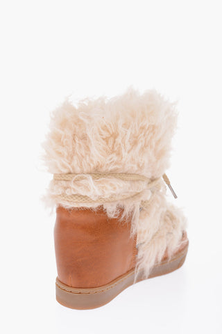 9cm Wedge GRIZZLY SNOW BO bootie