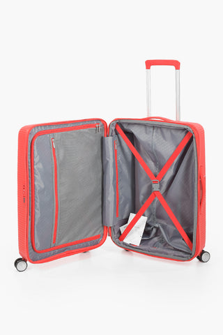 SOUNDBOX Medium Trolley 67cm 4W Expandable Coral Red