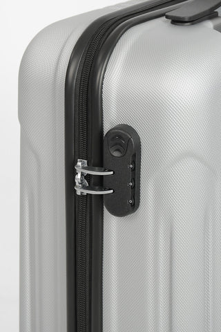 TRACKLITE Trolley Cabina 55cm 4R Argento