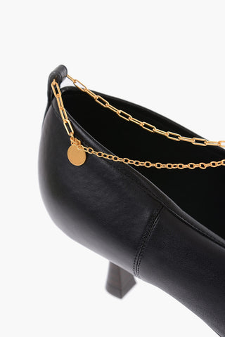 6cm ecoleather ankle strap Pumps