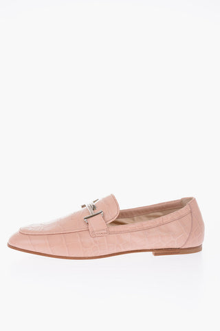 leather Bit loafers