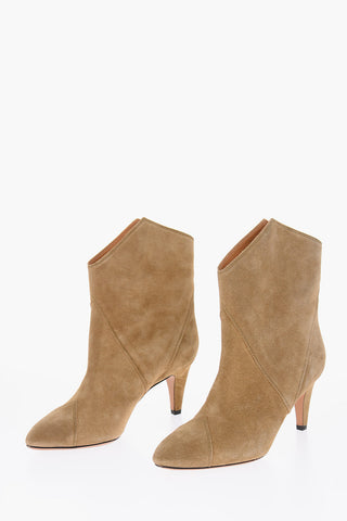 Stivaletti DEMKA in pelle scamosciata 7cm
