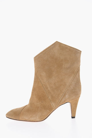 Stivaletti DEMKA in pelle scamosciata 7cm