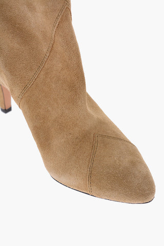 Stivaletti DEMKA in pelle scamosciata 7cm