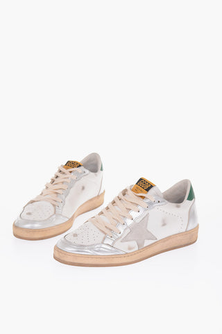 Sneakers BALL STAR in pelle effetto vintage