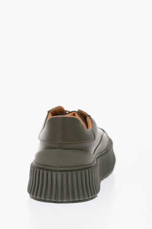 5cm leather Platform sneakers