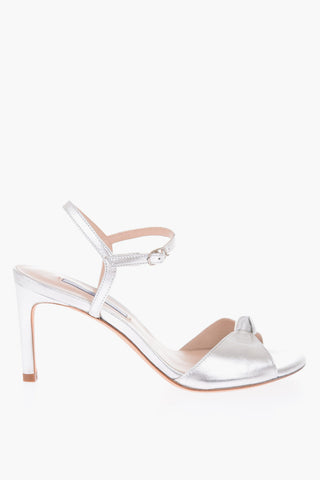 8.5cm leather GLORIA 80 Ankle-strap sandals