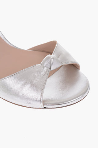8.5cm leather GLORIA 80 Ankle-strap sandals