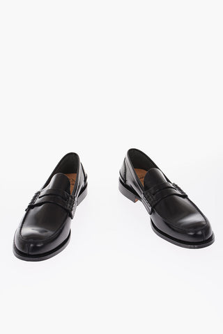 leather TUNBRIDGE boat deck shoes