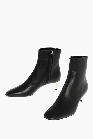 ALLEN Nappa Booties with Allen Key Heel